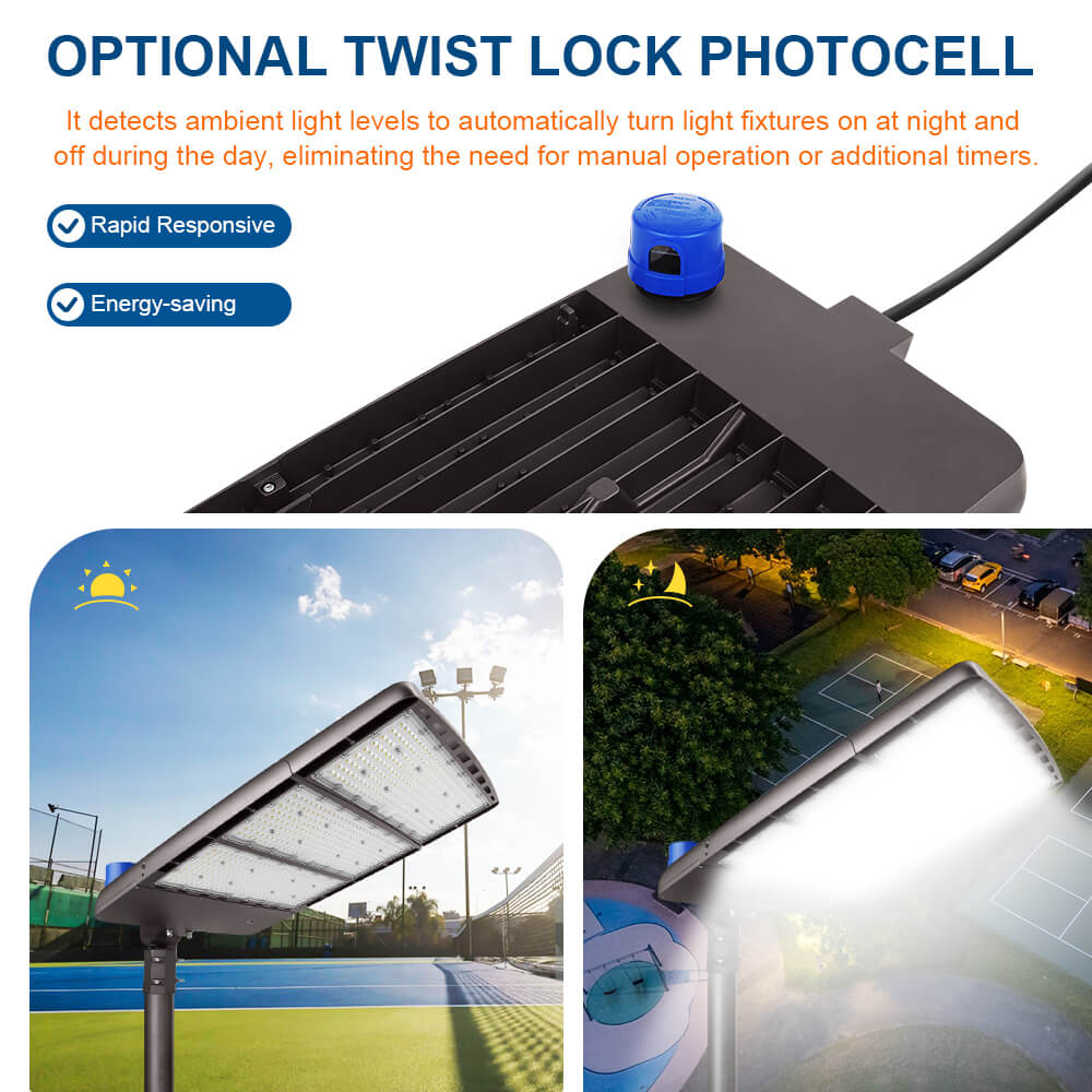 Konlite Spica 600W LED Sports Light - Tennis Court Light - Dark Bronze - Wide Asymmetric - 3 Selectable Wattages - 103,800lm Max - 5000K - 1500W Equal
