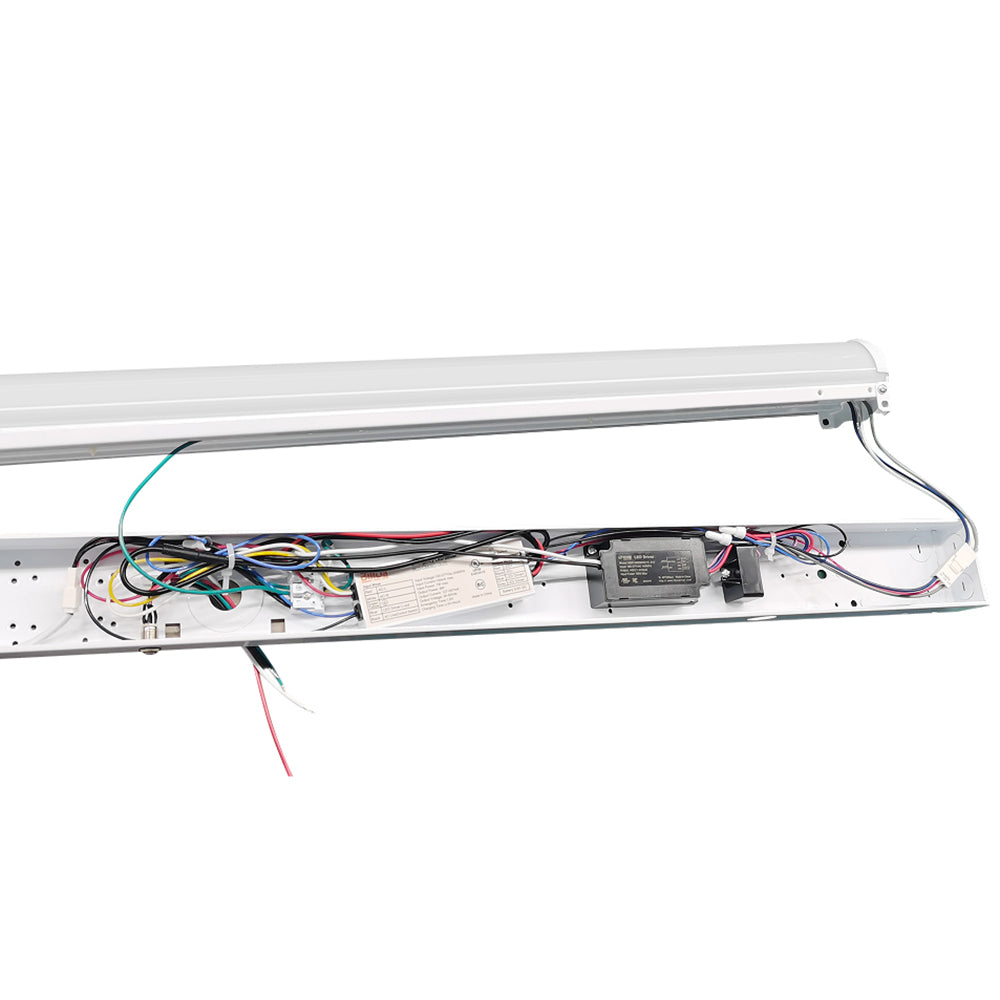 4FT LED Strip Fixture - 45W/36W/27W/18W - Up to 6200 Lumens - 50K/40K/30K - 120-277V - Dimmable
