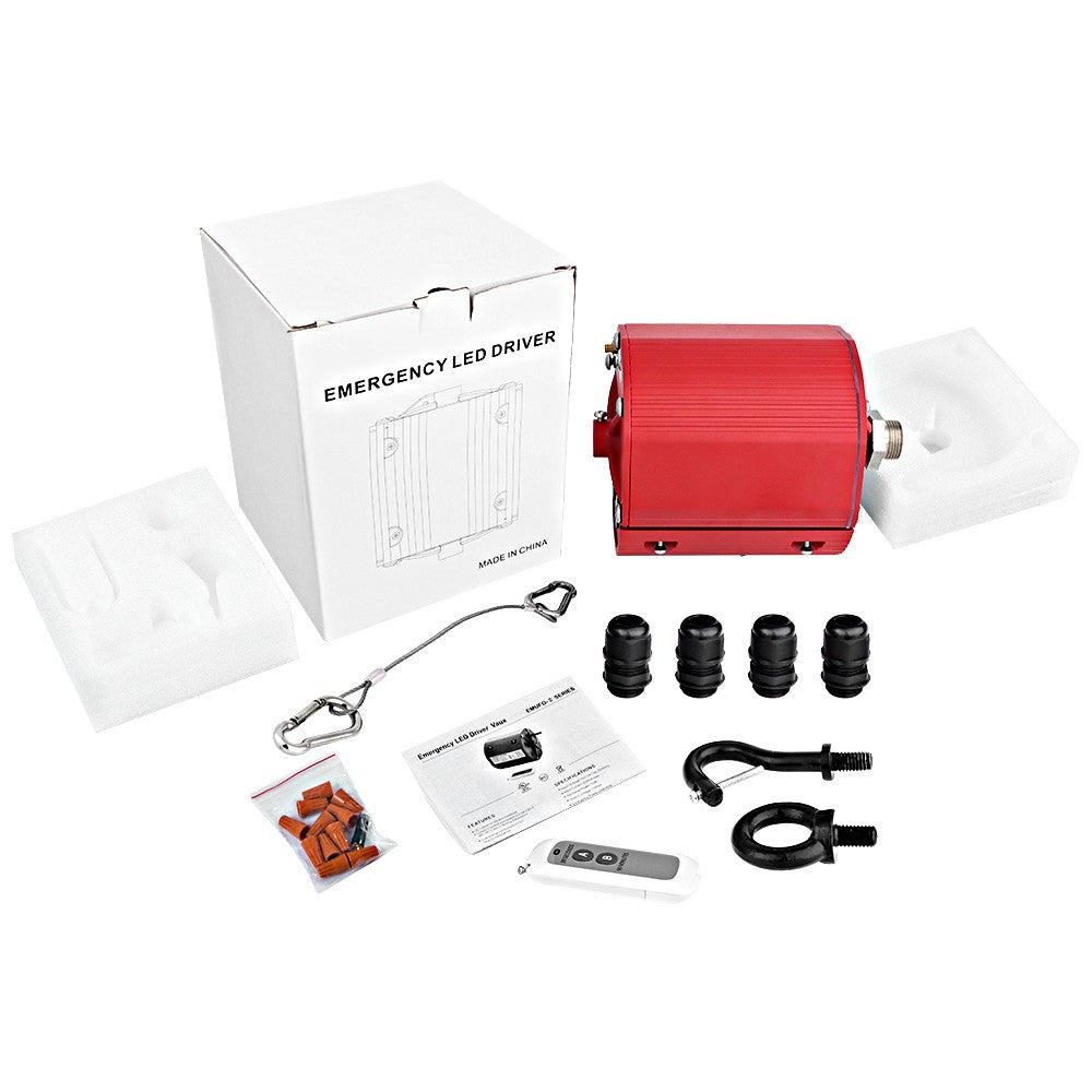 LED Emergency Backup Driver - Constant Power - 25W - 100-347Vac Input - 170Vdc Output