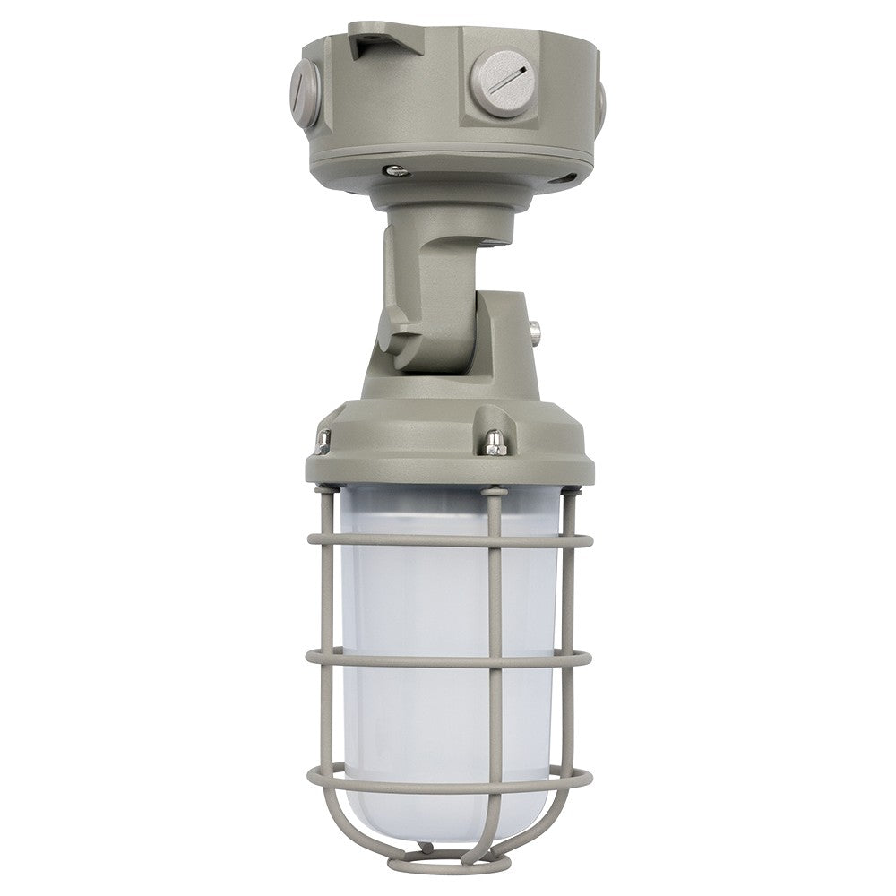 Vapor Tight LED Light Fixture - Jelly Jar Light - 30/20/15W - 3,480 lumens - 50K/40K/30K Selectable - 120-277V - 150w Equal