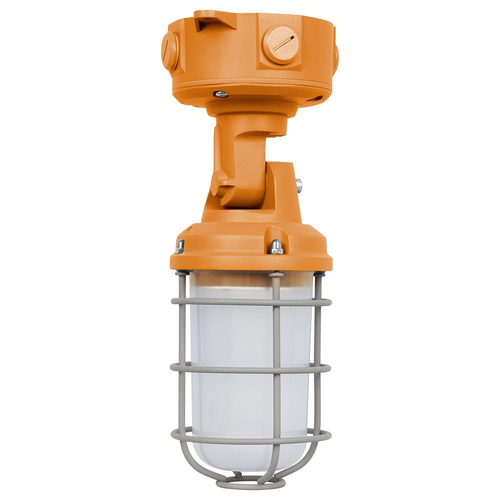 Vapor Tight LED Light Fixture - Jelly Jar Light - 30/20/15W - 3,480 lumens - 50K/40K/30K Selectable - 120-277V - 150w Equal
