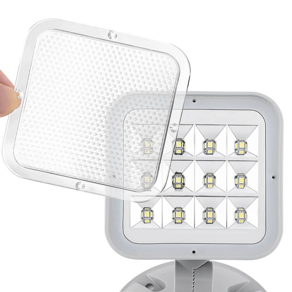LED Emergency Light Remote Head - Single - Outdoor/Indoor Use - 3.6V/9.6V
