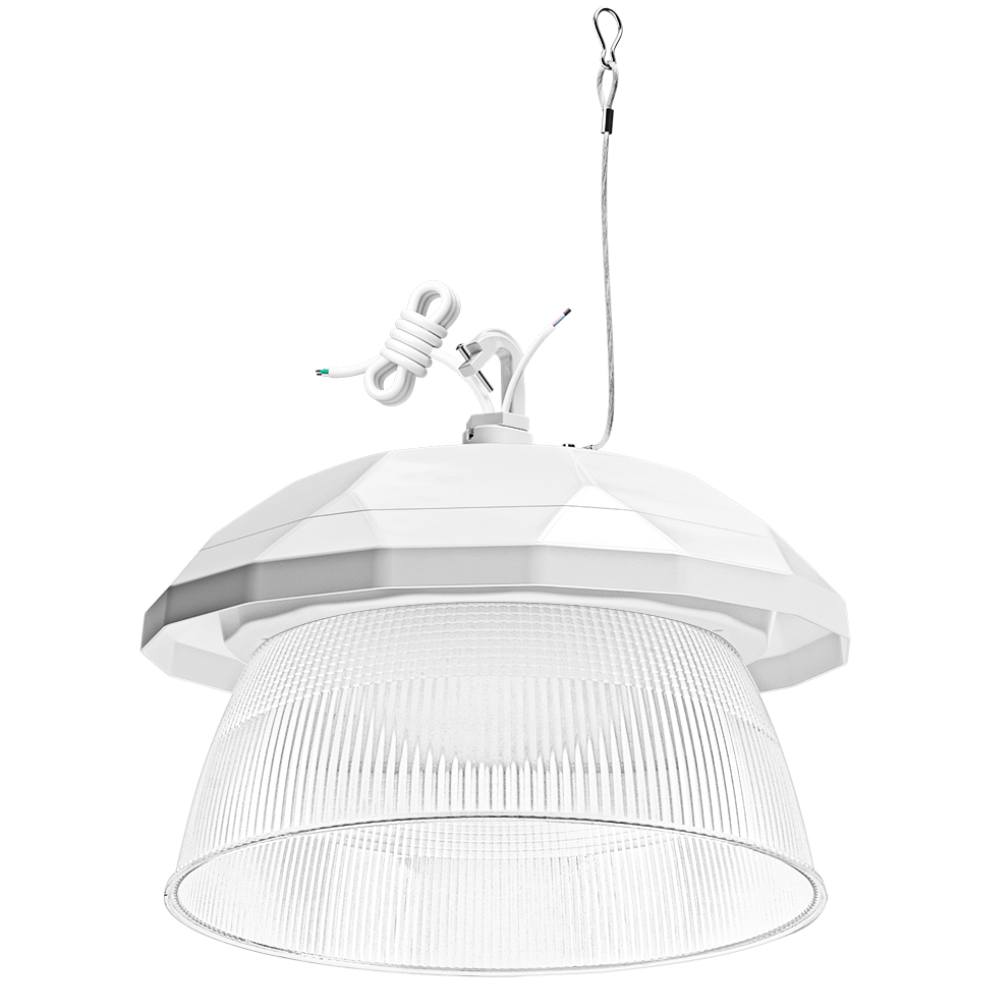 NSF Certified LED High Bay Light - Food Safety Light - 150W - 120-277V - 21,900 Lumens - 5000K - 400W Equal