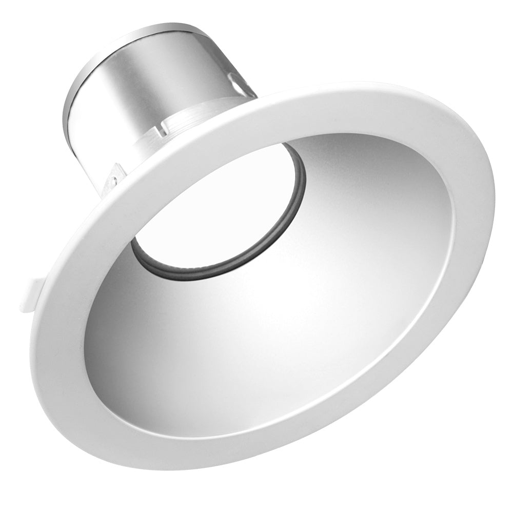 20W LED Recessed Downlight with Round Trim - 2200 LM - 5000K/4000K/3000K Selectable - Watts Selectable