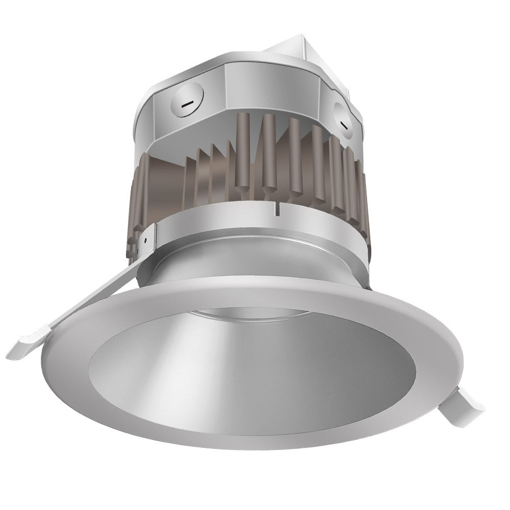 60W LED Recessed Downlight with Round Trim – 7400 LM - Watts Selectable - CCT Selectable 5000K / 4000K / 3000K - 250W Equal