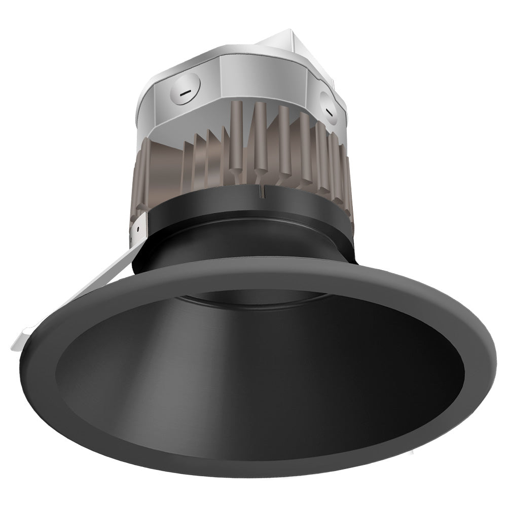 60W LED Recessed Downlight with Round Trim – 7400 LM - Watts Selectable - CCT Selectable 5000K / 4000K / 3000K - 250W Equal