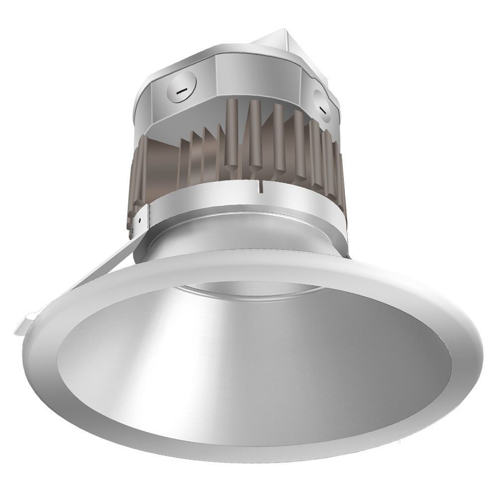 60W LED Recessed Downlight with Round Trim – 7400 LM - Watts Selectable - CCT Selectable 5000K / 4000K / 3000K - 250W Equal