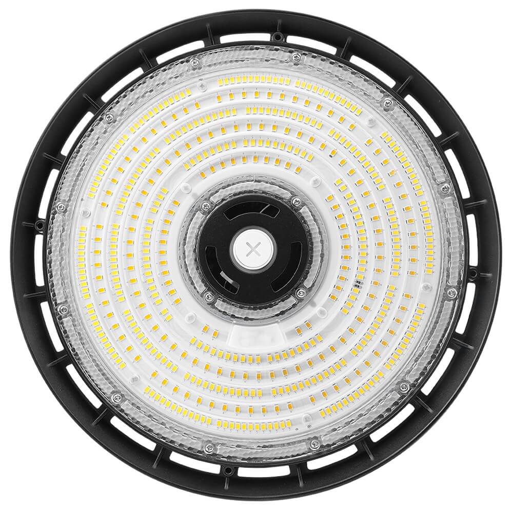 EcoMAX Round UFO LED High Bay Light - 240W/200W/150W - 120-277V - 37,450 Lumens - 5000K/4000K - 1000W Equal