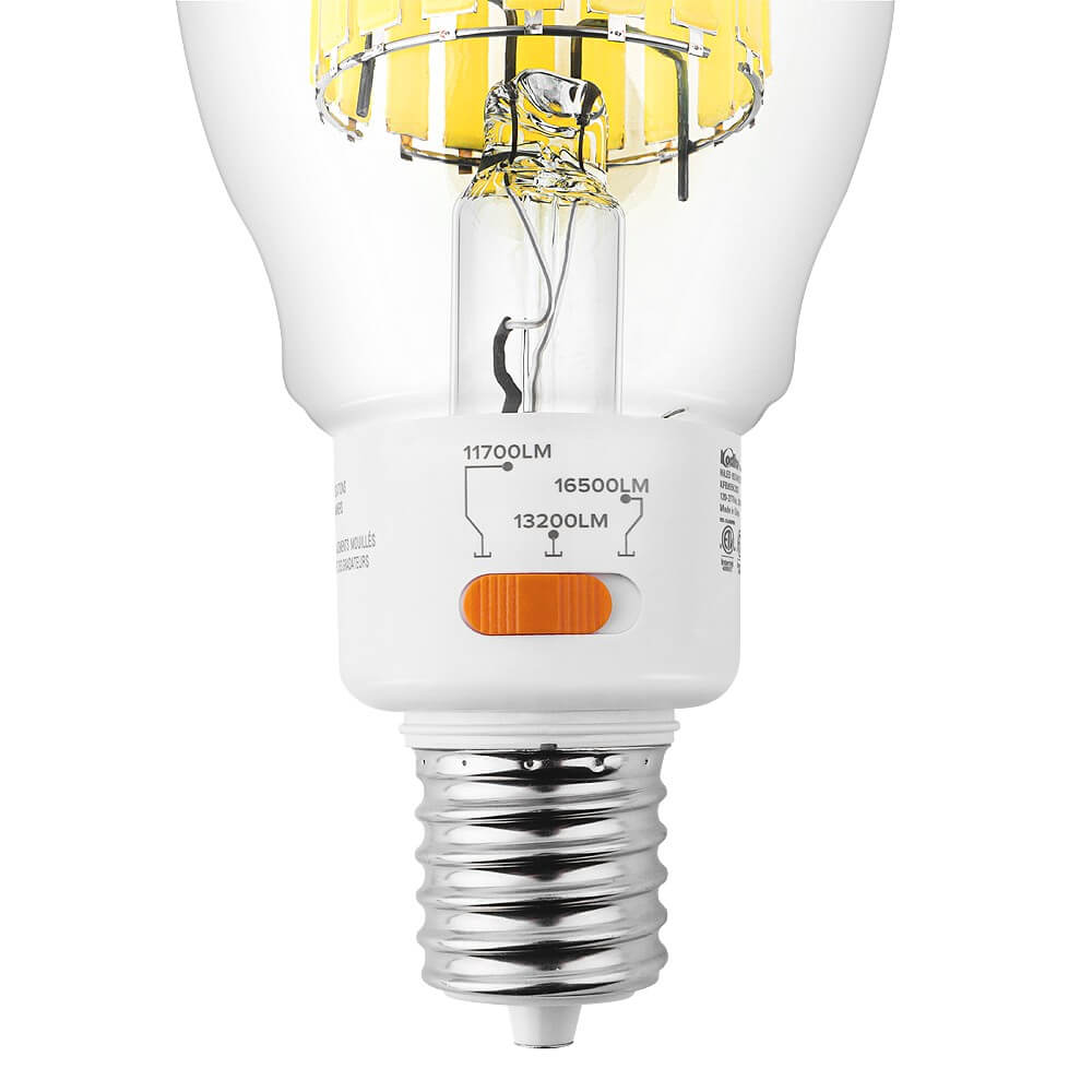 High Lumen LED Filament Bulb - 85W/68W/60W - 16,500LM - 5000K - 450W HID Retrofit Lamp Equivalent