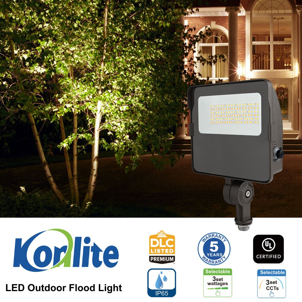 NAVI LED Flood Light - 30W/25W/17W - 5,100 lumens - 5000K/4000K/3000K - 120-277V - 100W Equal
