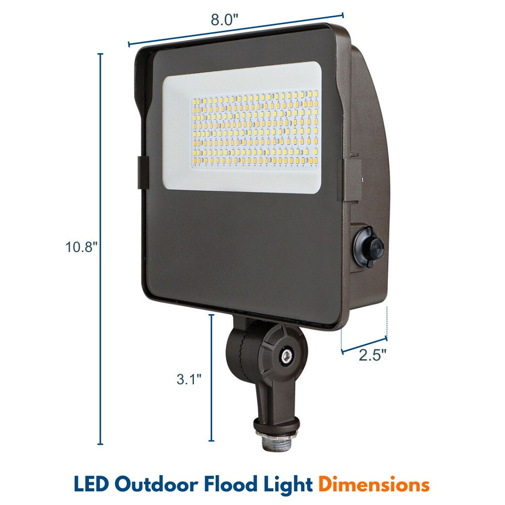 NAVI LED Flood Light - 63W/50W/36W - 10,100 lumens - 5000K/4000K/3000K - 120-277V - 250W Equal
