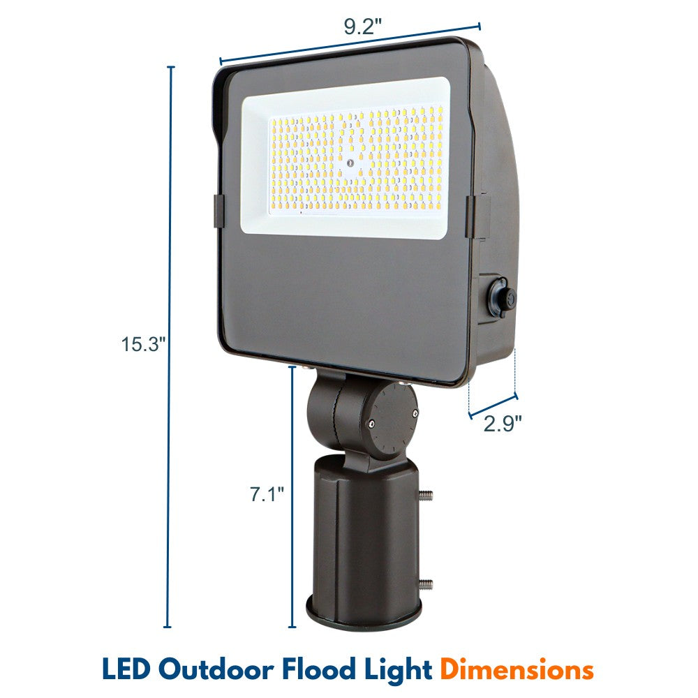 NAVI LED Flood Light - 108W/90W/63W - 17,200 lumens - 5000K/4000K/3000K - 120-277V - 320W Equal
