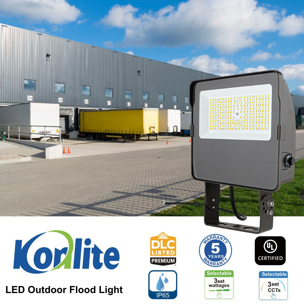 NAVI LED Flood Light - 108W/90W/63W - 17,200 lumens - 5000K/4000K/3000K - 120-277V - 320W Equal