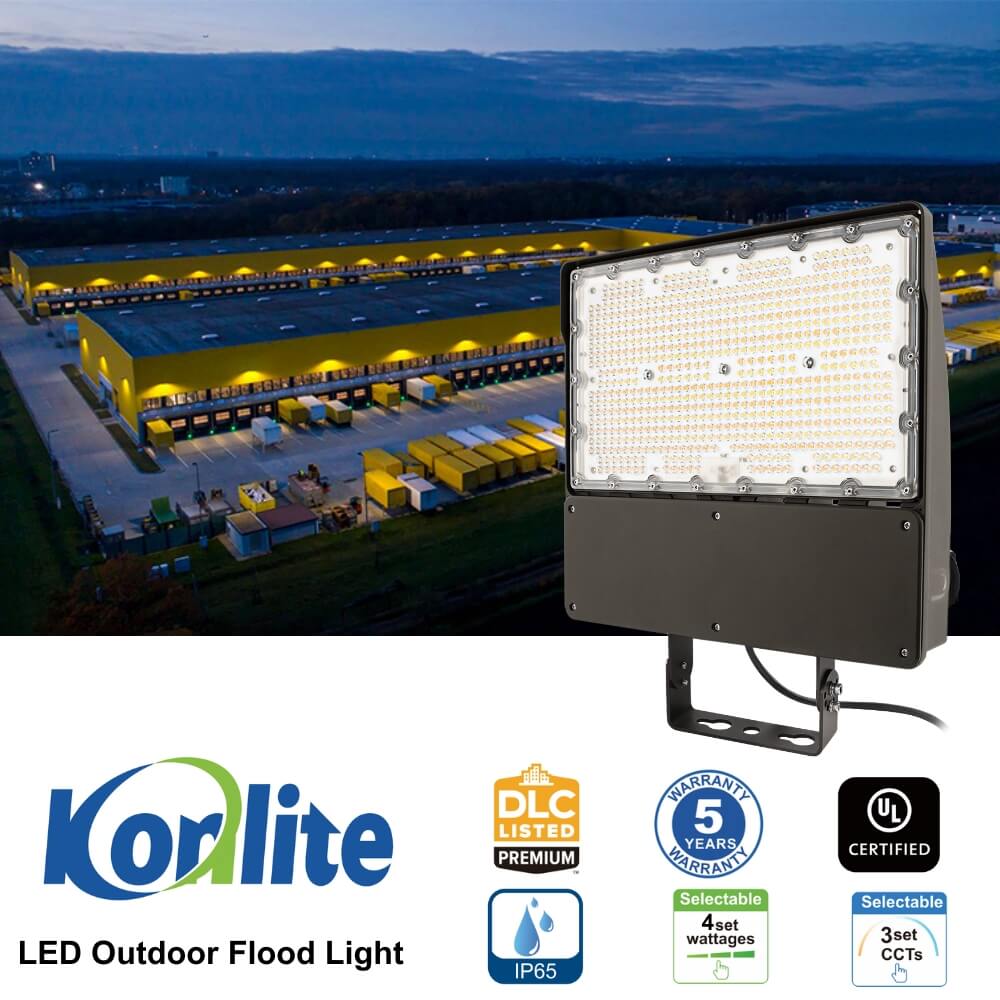 NAVI LED Flood Light - 250W/200W/150W/125W - 277-480V - 46,500 lumens - 5000K/4000K/3000K - 1000W Equal