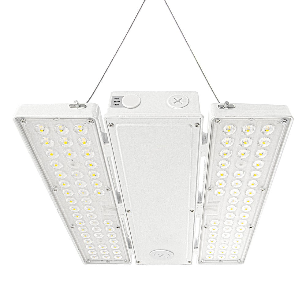 PAVO I LED Bay Light - 130W/105W/90W - 20,020 lumens - 120-277V - 5000K/4000K - 320W Equal