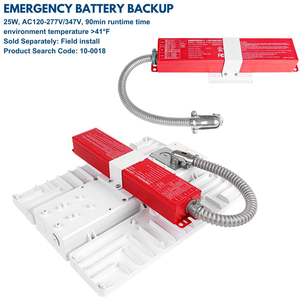 PAVO I LED Bay Light - 130W/105W/90W - 20,020 lumens - 120-277V - 5000K/4000K - 320W Equal