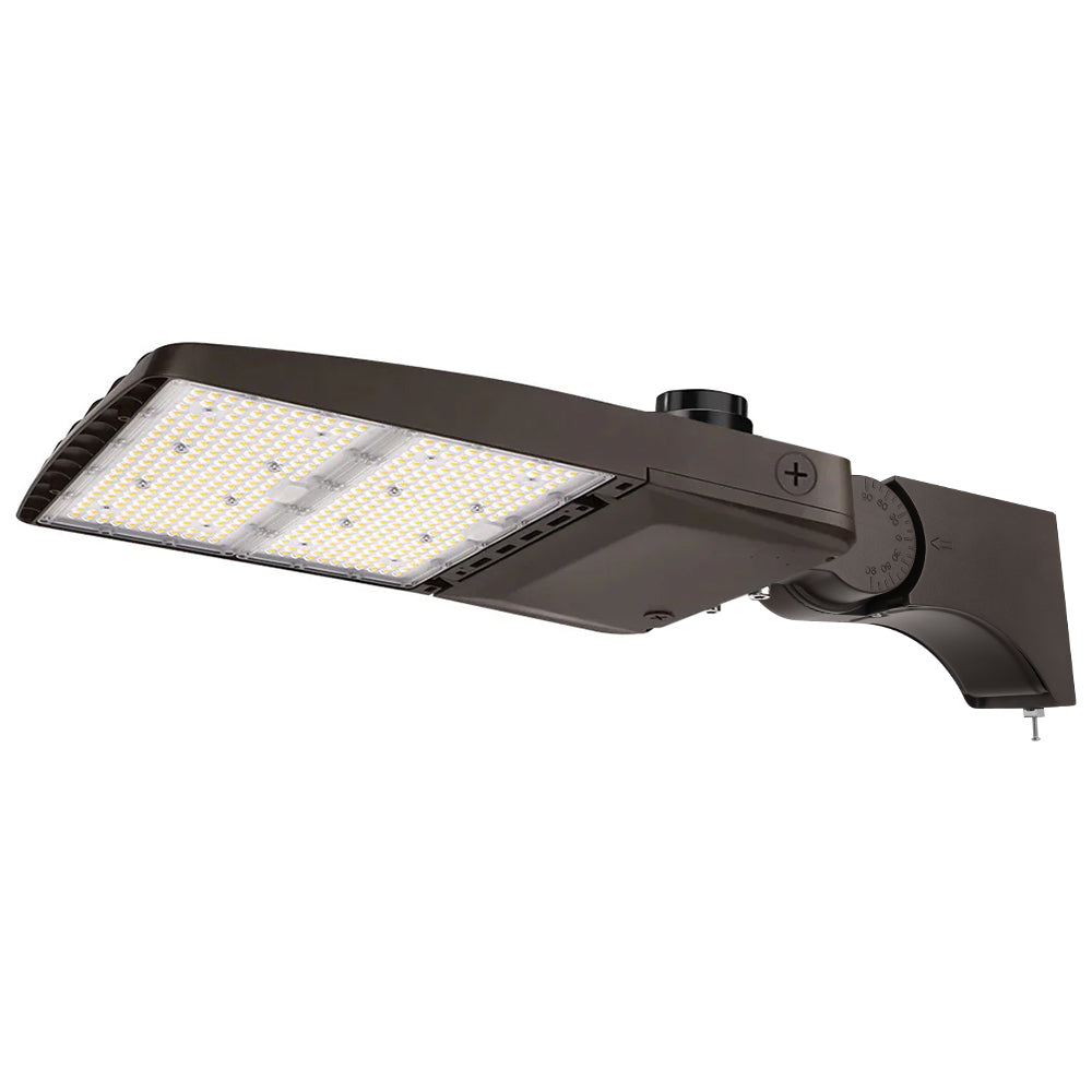 Konlite Vela III LED Parking Lot Light - 310W/280W/260W/240W Selectable - Up to 46,600 Lumens - 5000K/4000K/3000K - Type III - 120-277V - 1000W Equal