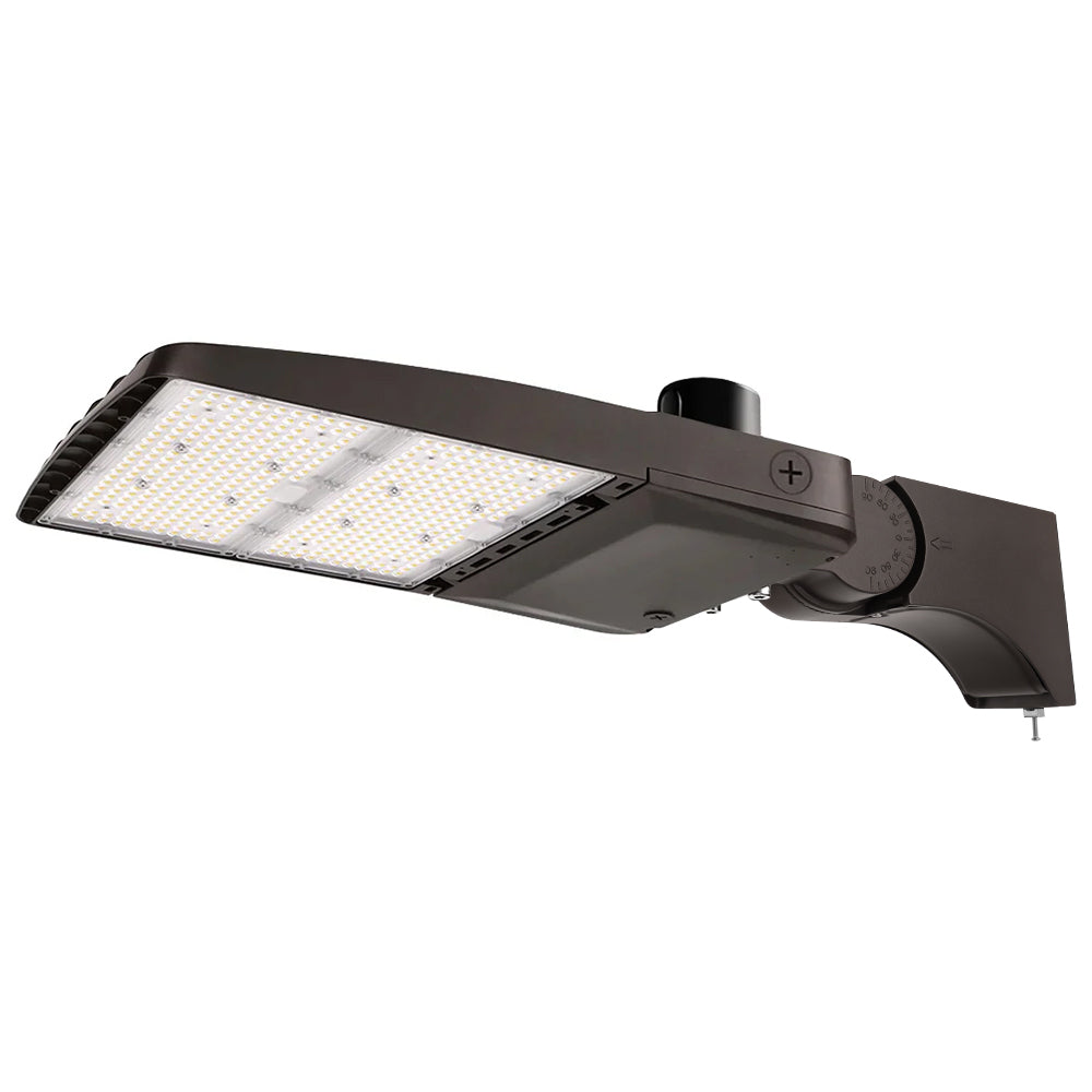 Konlite Vela III LED Parking Lot Light - 310W/280W/260W/240W Selectable - Up to 46,600 Lumens - 5000K/4000K/3000K - Type III - 120-277V - 1000W Equal