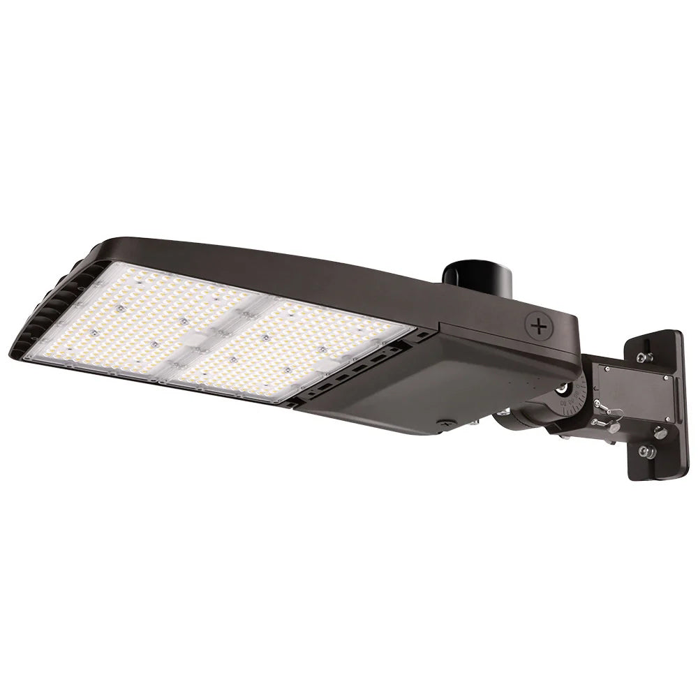 Konlite Vela III LED Parking Lot Light - 310W/280W/260W/240W Selectable - Up to 46,600 Lumens - 5000K/4000K/3000K - Type III - 120-277V - 1000W Equal