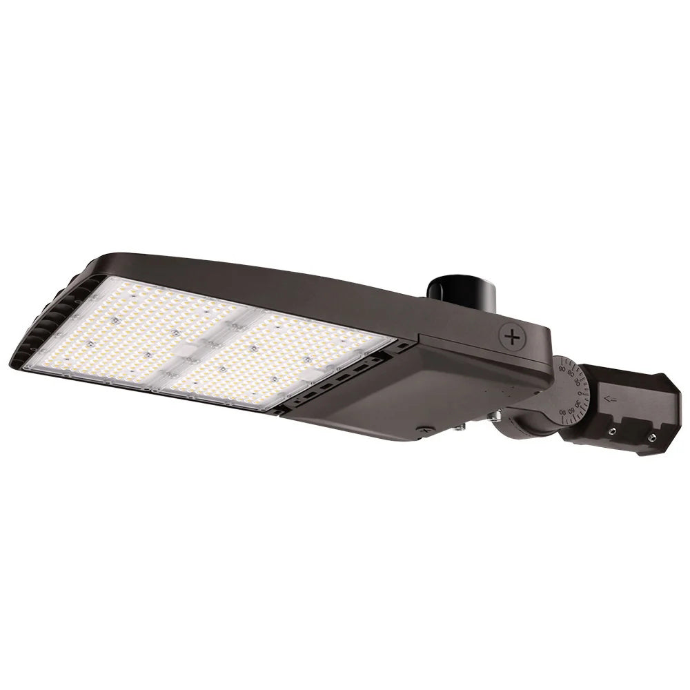 Konlite Vela III LED Parking Lot Light - 310W/280W/260W/240W Selectable - Up to 46,600 Lumens - 5000K/4000K/3000K - Type III - 120-277V - 1000W Equal