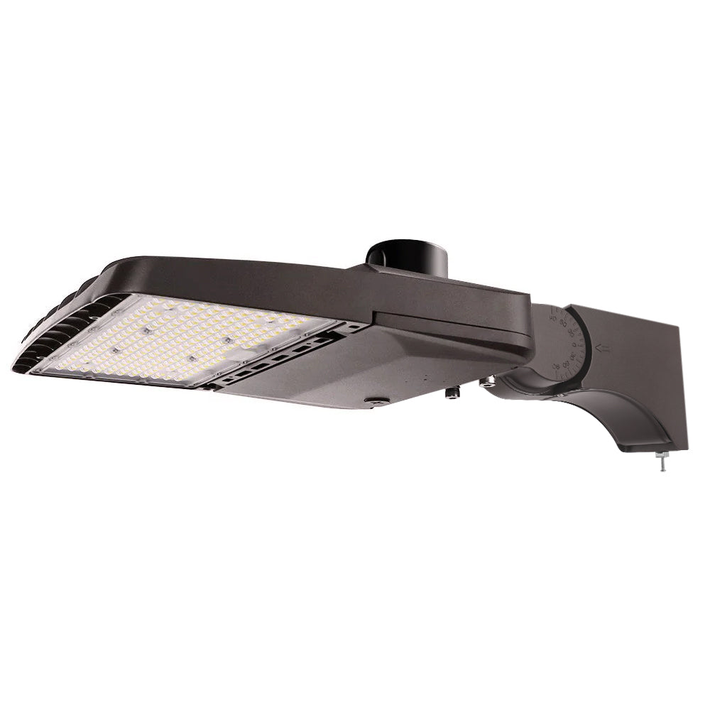 Konlite Vela I LED Parking Lot Light - 150W/120W/100W/80W - 23,000 Lumens - Type III - 120-277V - 50K/40K/30K - 400W Equal