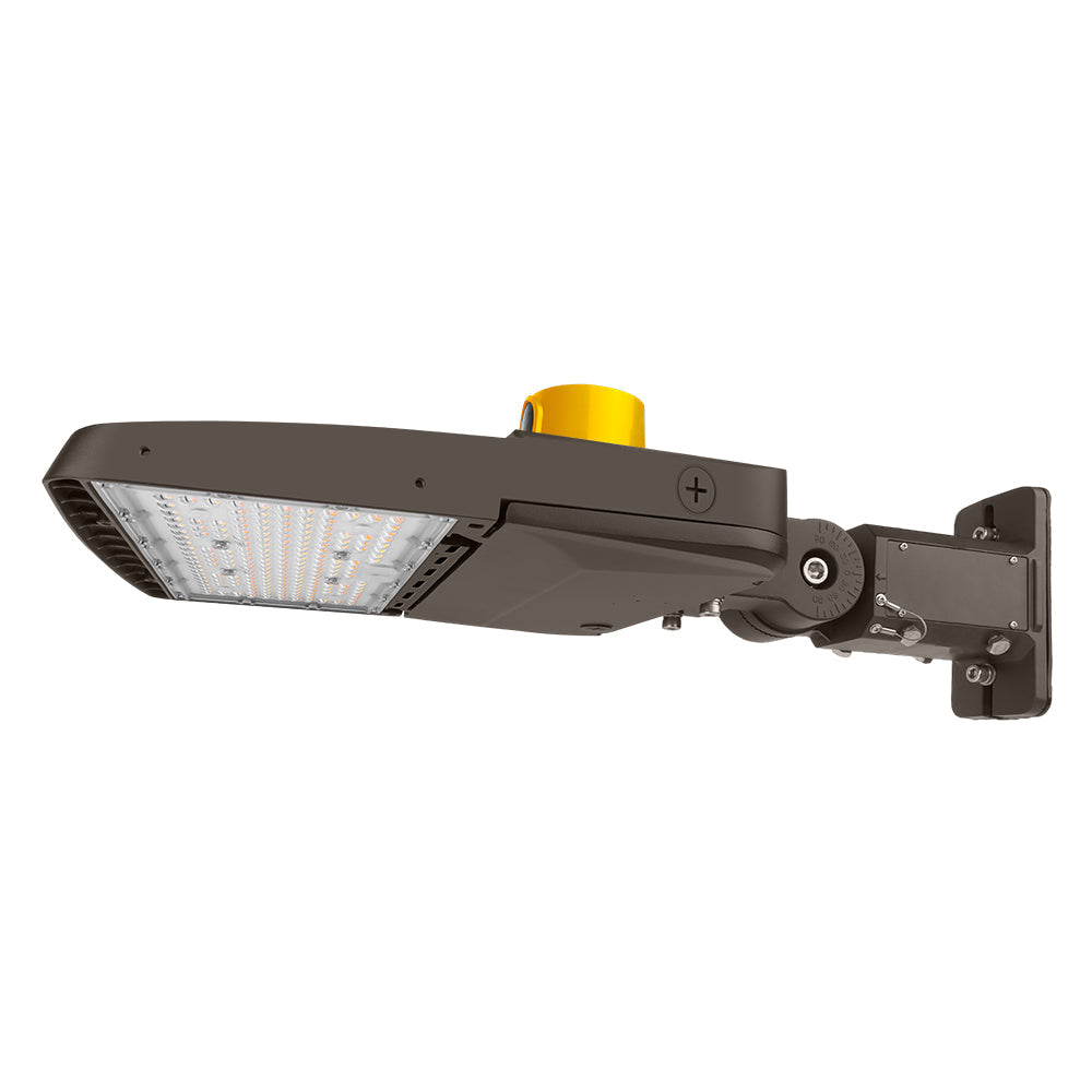 Vela LED Parking Lot Light - 277-480V - 240W/220W/200W/170W - 3CCT - 36,000 Lumens - Type III - 750W Equal
