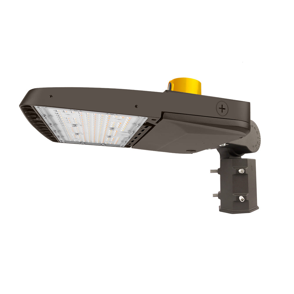 Vela LED Parking Lot Light - 277-480V - 240W/220W/200W/170W - 3CCT - 36,000 Lumens - Type III - 750W Equal
