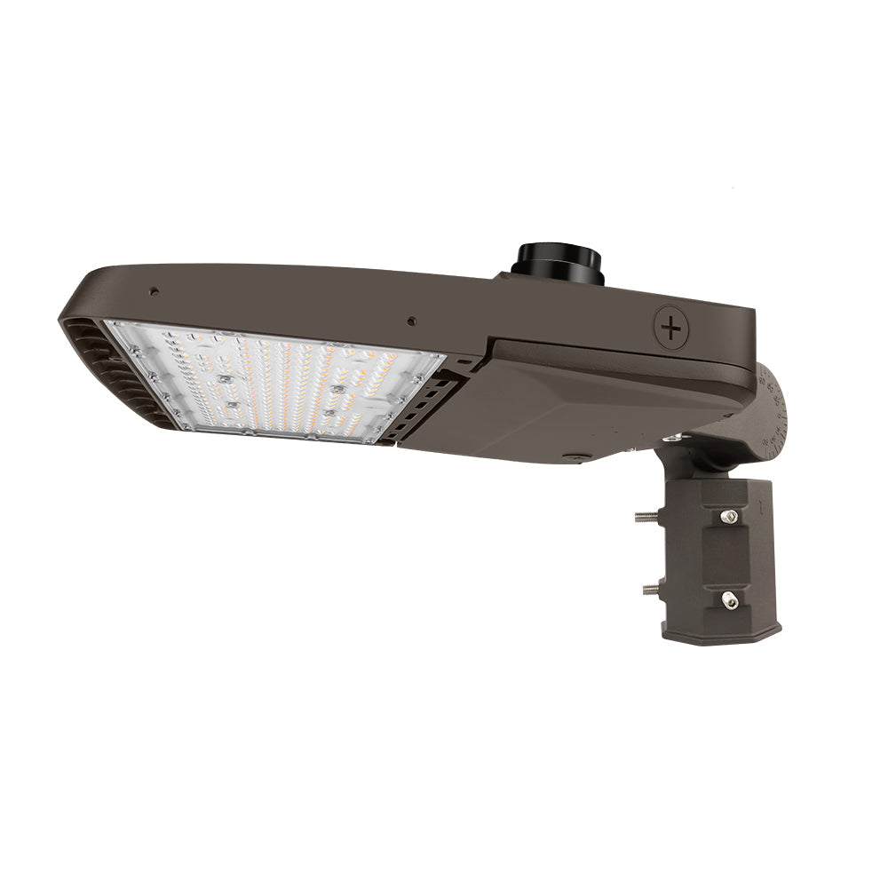 Vela LED Parking Lot Light - 277-480V - 240W/220W/200W/170W - 3CCT - 36,000 Lumens - Type III - 750W Equal