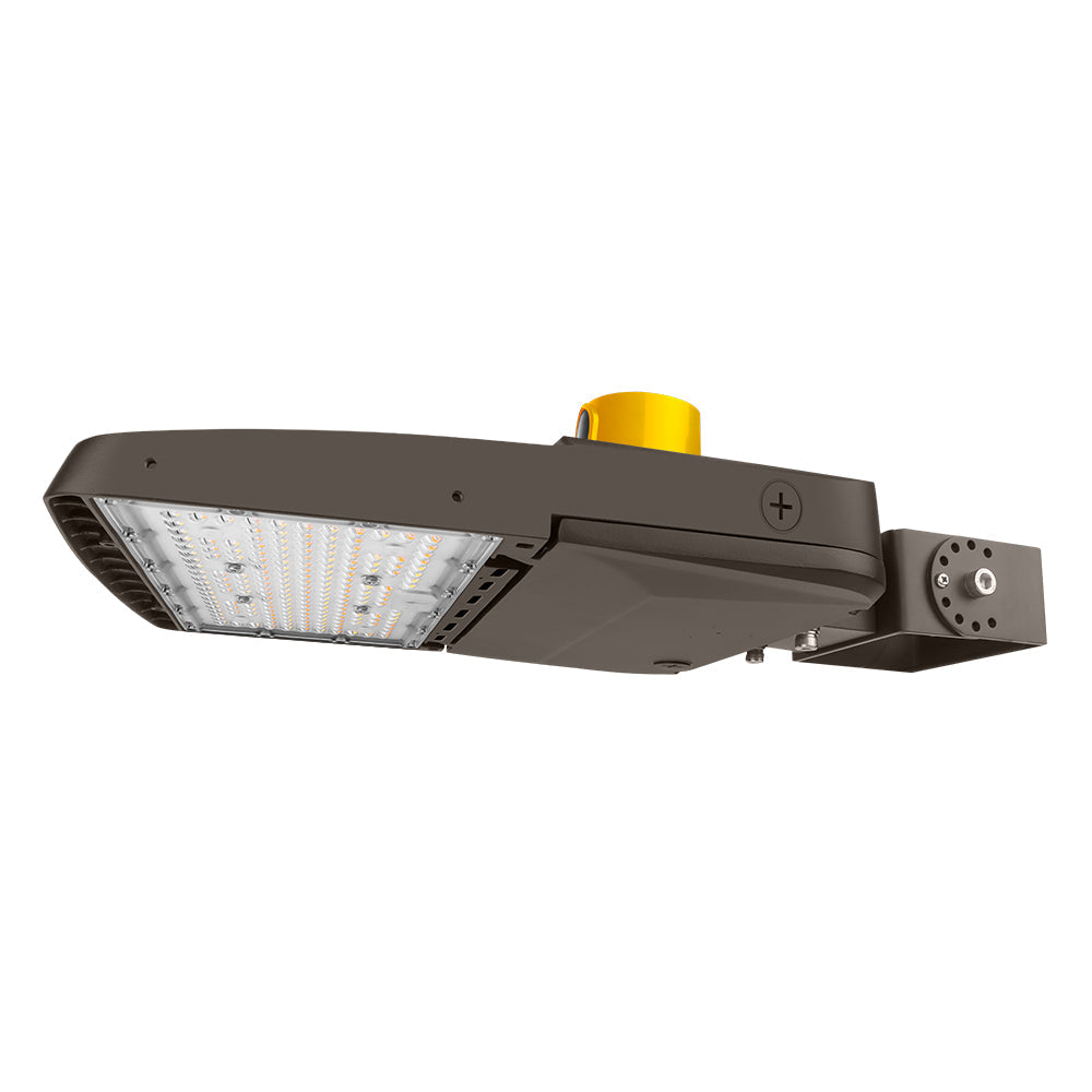 Vela LED Parking Lot Light - 277-480V - 240W/220W/200W/170W - 3CCT - 36,000 Lumens - Type III - 750W Equal