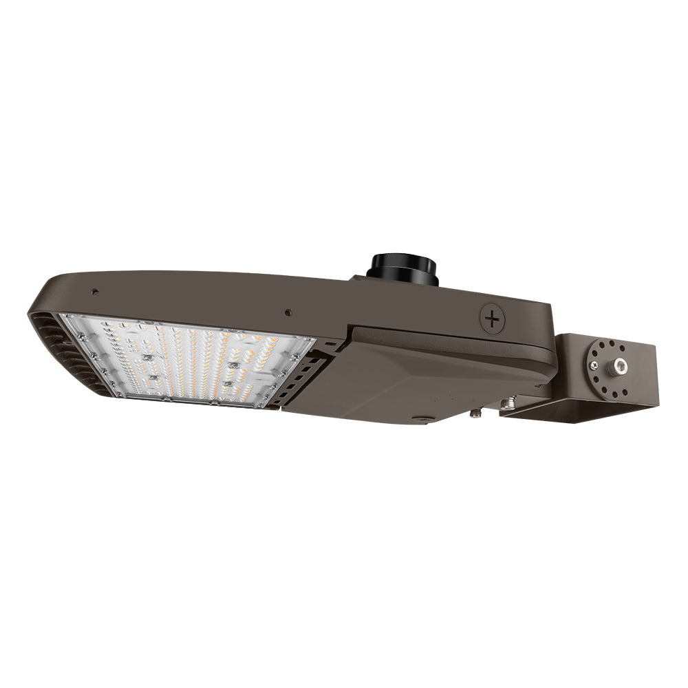 Vela LED Parking Lot Light - 277-480V - 240W/220W/200W/170W - 3CCT - 36,000 Lumens - Type III - 750W Equal