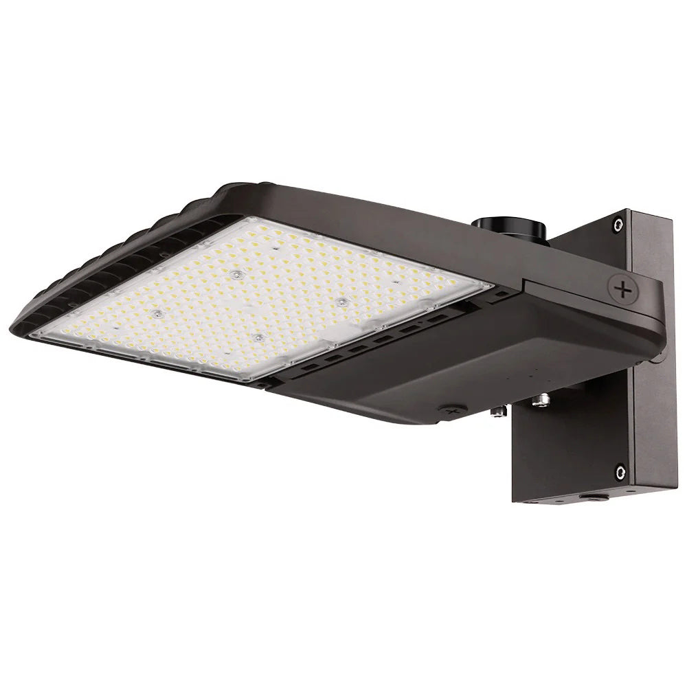 Konlite Vela II LED Parking Lot Light - 240W/220W/200W/170W Selectable - 35,800 LM - 3 CCT - Type IV - 120-277V - 750W Equal