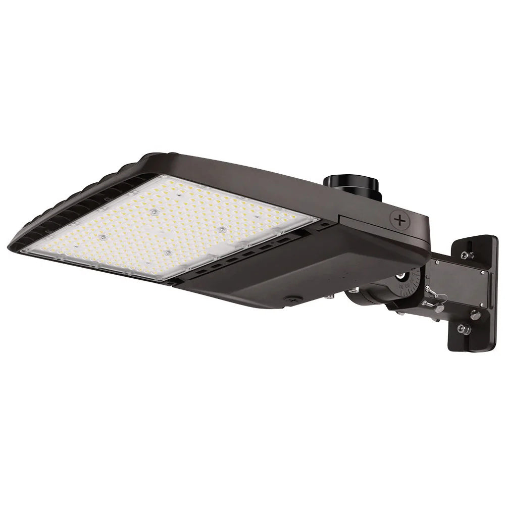 Konlite Vela II LED Parking Lot Light - 240W/220W/200W/170W Selectable - 35,800 LM - 3 CCT - Type IV - 120-277V - 750W Equal