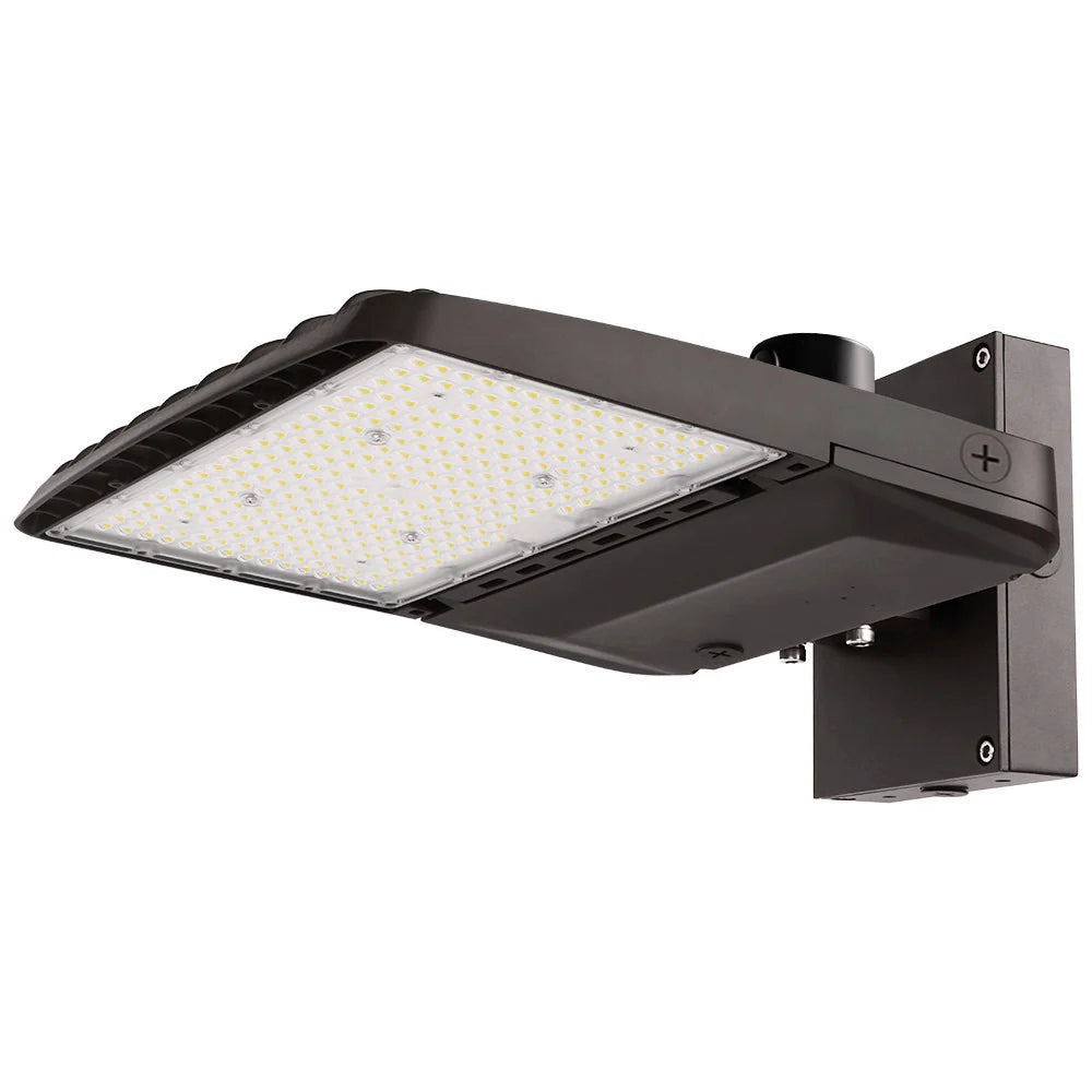 Konlite Vela II LED Parking Lot Light - 240W/220W/200W/170W Selectable - 35,800 LM - 3 CCT - Type IV - 120-277V - 750W Equal