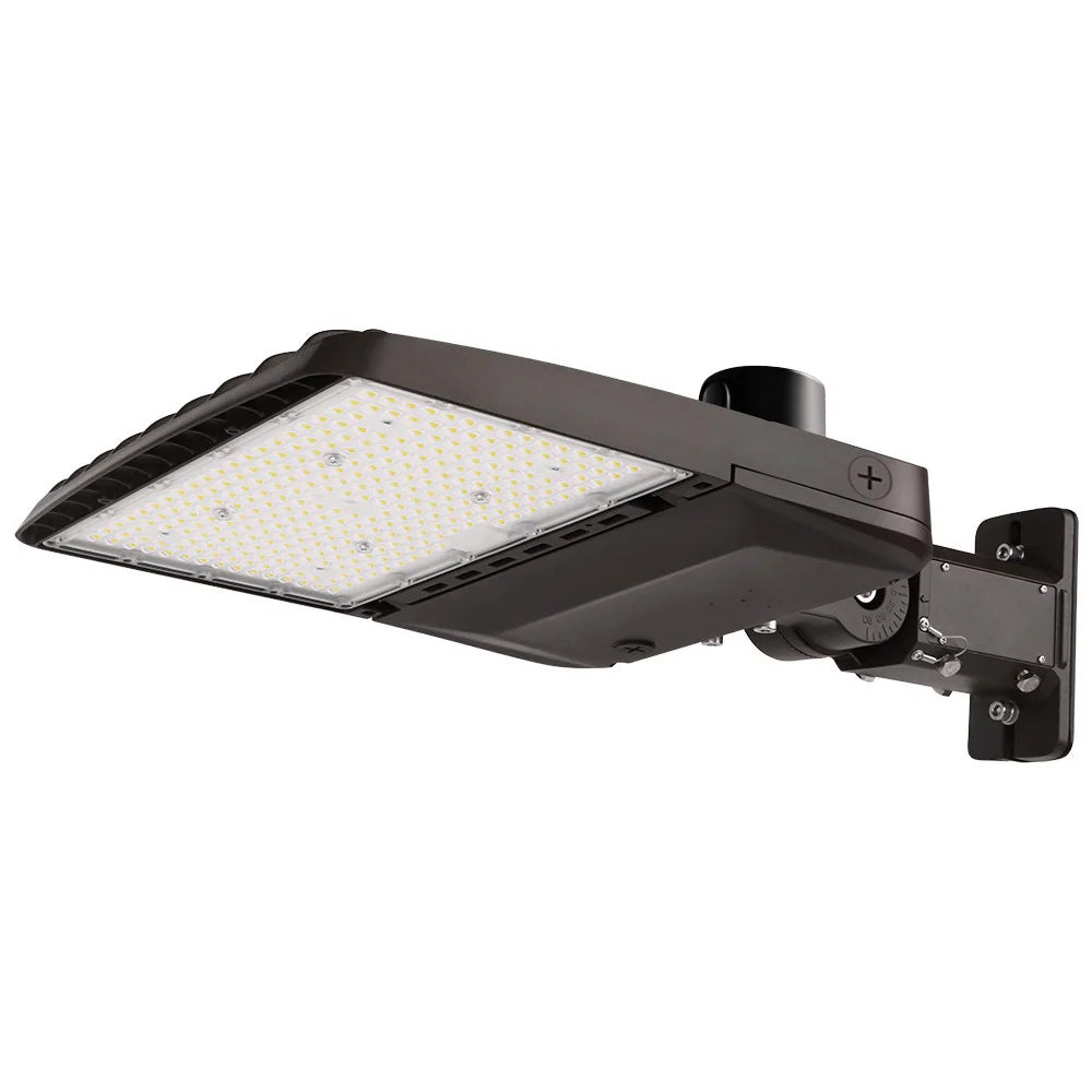 Konlite Vela II LED Parking Lot Light - 240W/220W/200W/170W Selectable - 35,800 LM - 3 CCT - Type IV - 120-277V - 750W Equal