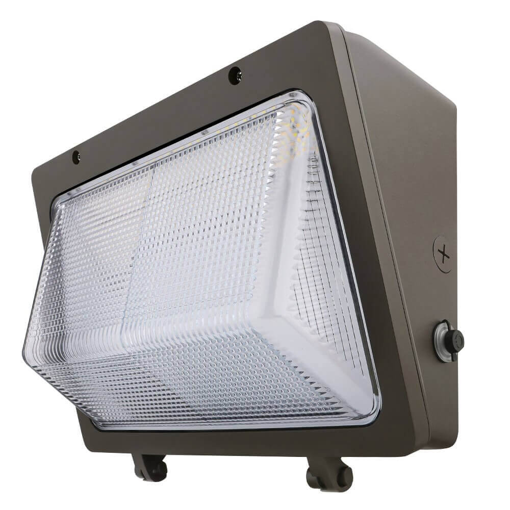 Konlite KWPT LED Wall Pack Light - 63W/53W/33W Selectable - 8,850 lumens - 5000K/4000K/3000K - Dimmable - 120-277V - 250W Equal