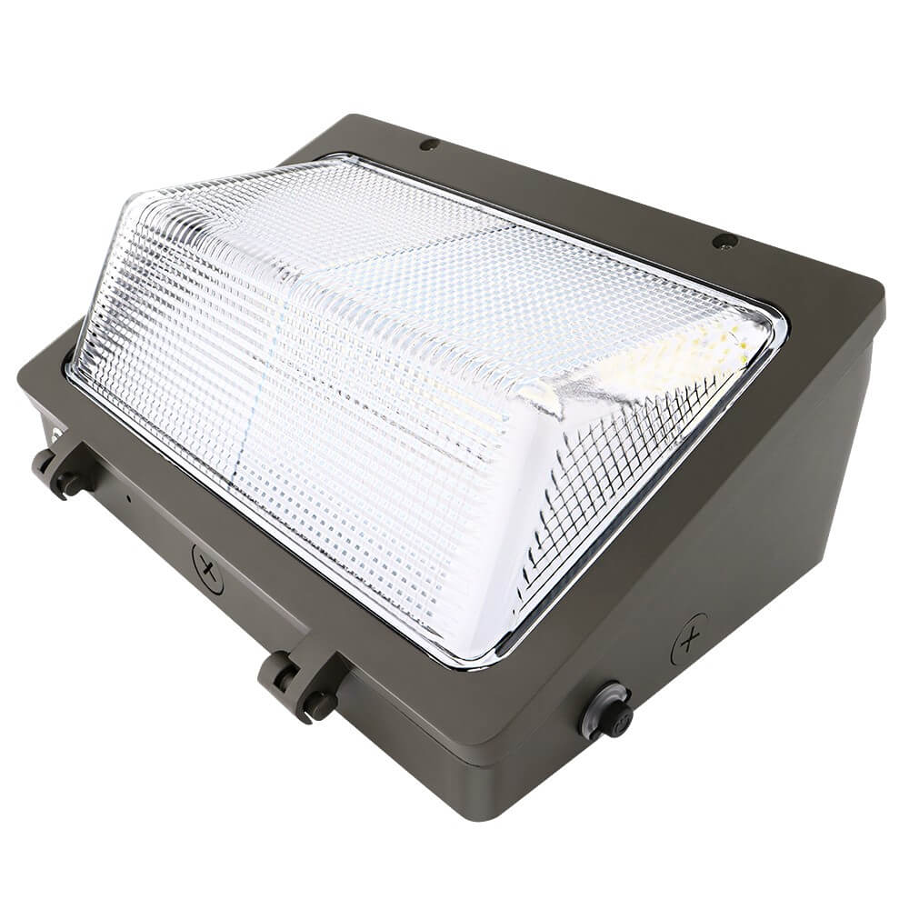 Konlite KWPT LED Wall Pack Light - 63W/53W/33W Selectable - 8,850 lumens - 5000K/4000K/3000K - Dimmable - 120-277V - 250W Equal