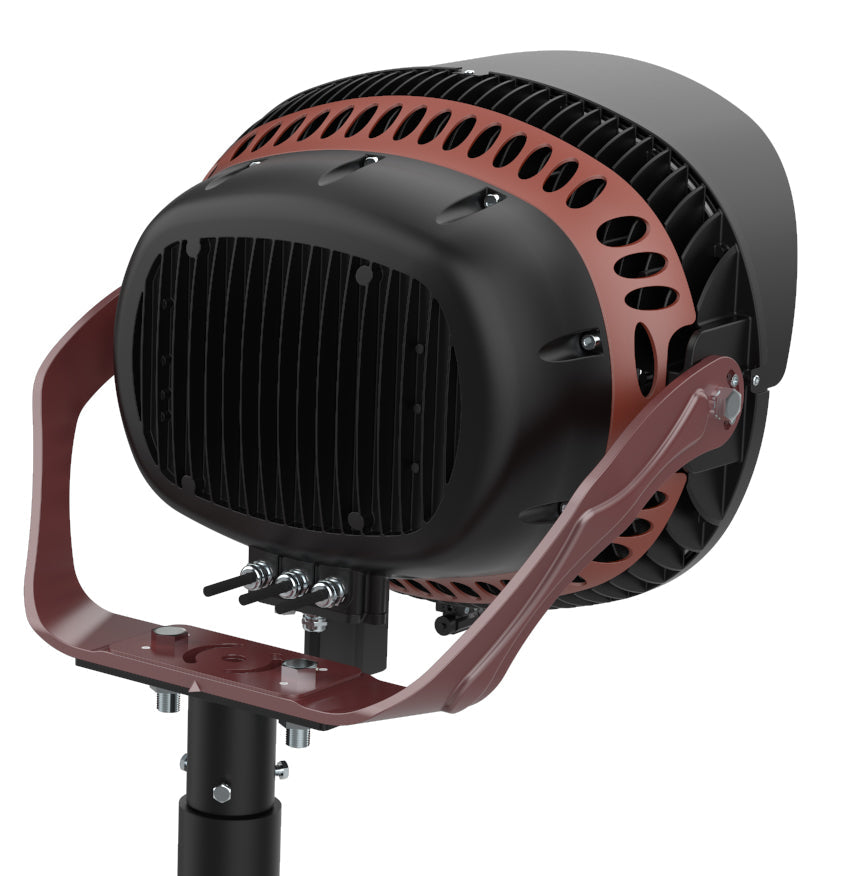 Konlite LED Sports Light - 650W - 91,000lm - 5700K - 277-480V - 3H3V - 1500W Equal - 10 Year Warranty