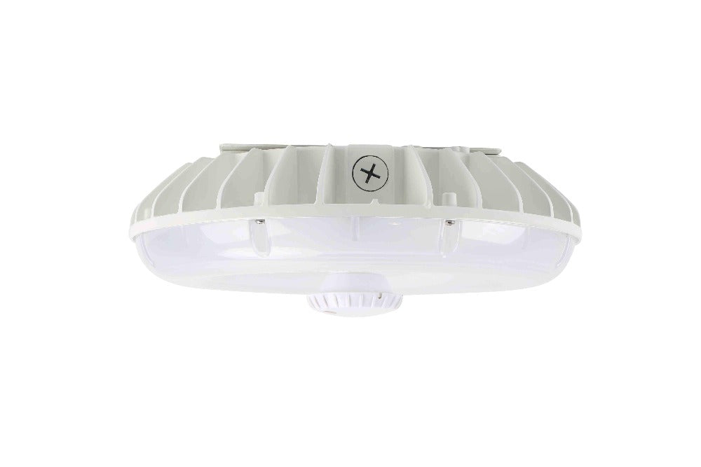Konlite LED Canopy CP0203 Series - 60W/46W/34W/22W Selectable - 7,700 Lumens - 5000K/4000K - 120-277V - White - 150W Equal