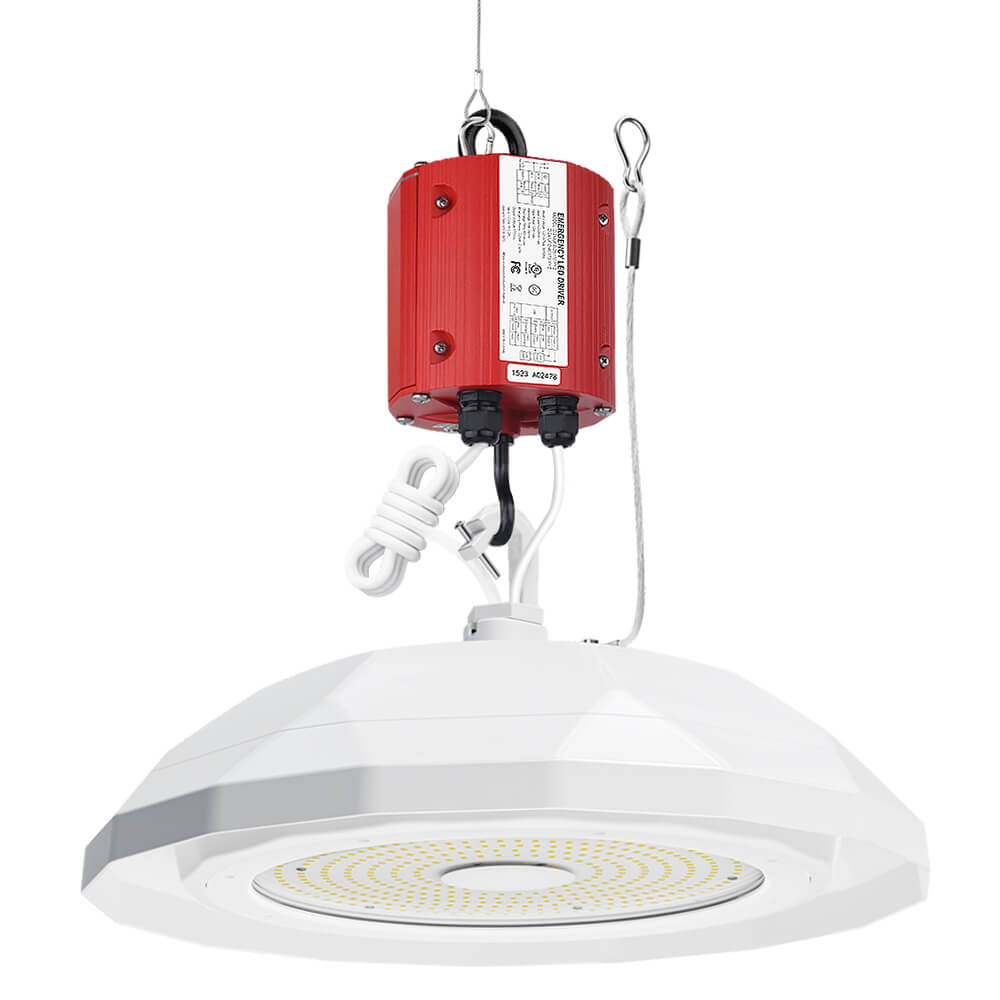NSF Certified LED High Bay Light - Food Safety Light - 150W - 120-277V - 21,900 Lumens - 5000K - 400W Equal