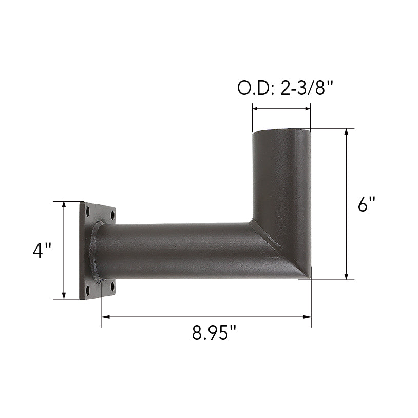 90° Wall Mount Tenon Bracket