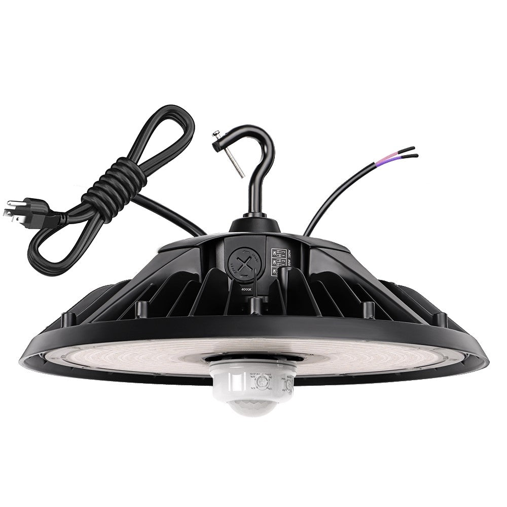 MAX UFO LED High Bay Light - 240W/200W/180W Selectable - 40K/50K Selectable - 36200 Lumens - 120-277V - 1000W Equal