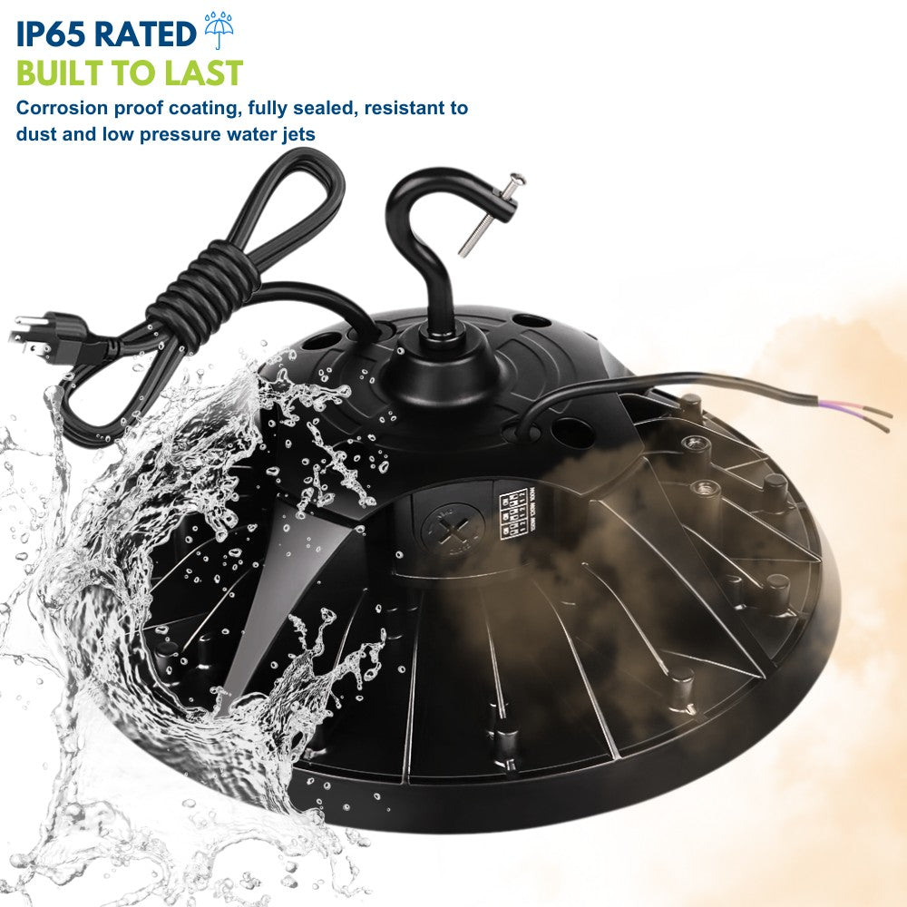 MAX UFO LED Bay Light - 5000K - 150W/120W/100W Selectable - 23,500LM - 120-277V - 400W Equal