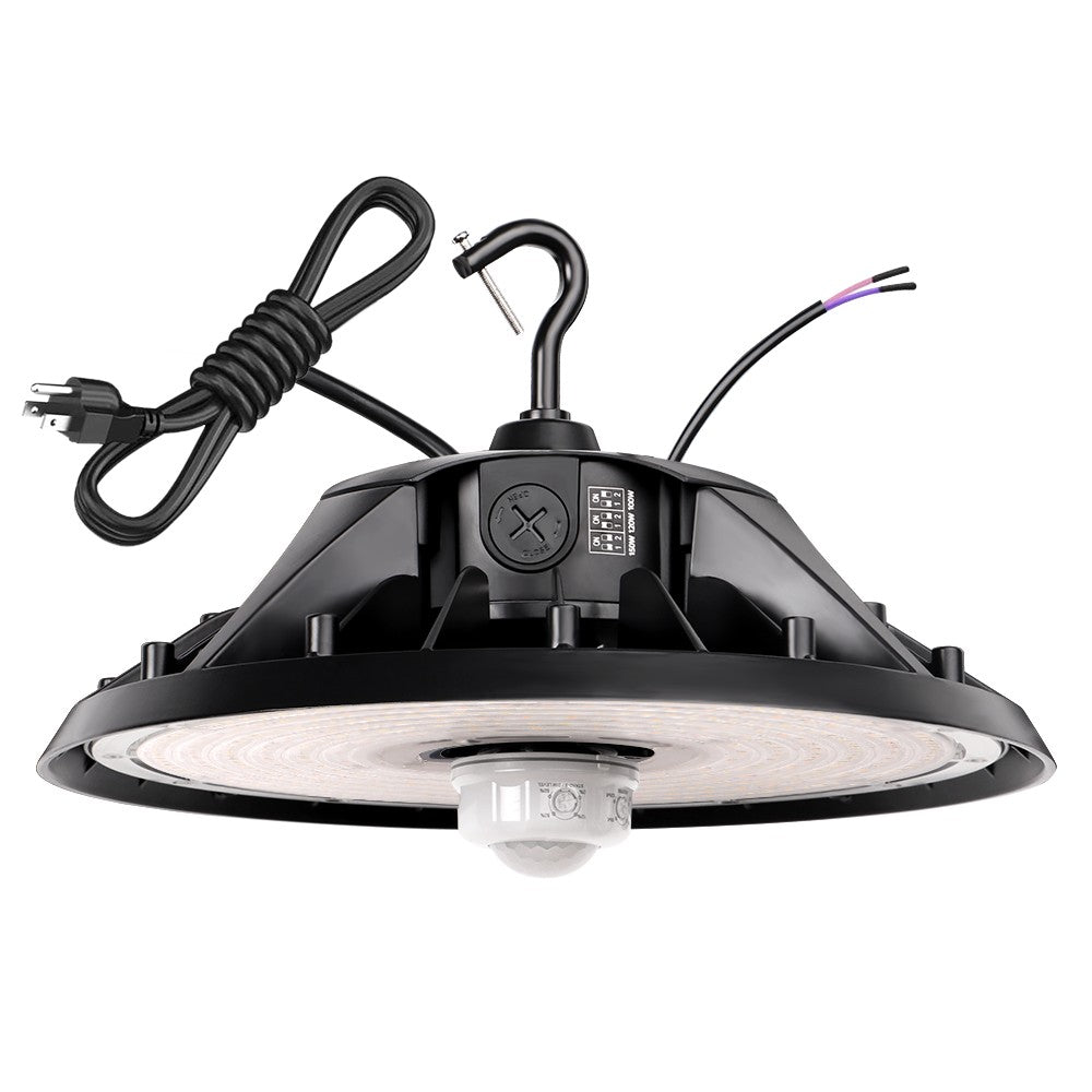 MAX UFO LED Bay Light - 5000K - 150W/120W/100W Selectable - 23,500LM - 120-277V - 400W Equal