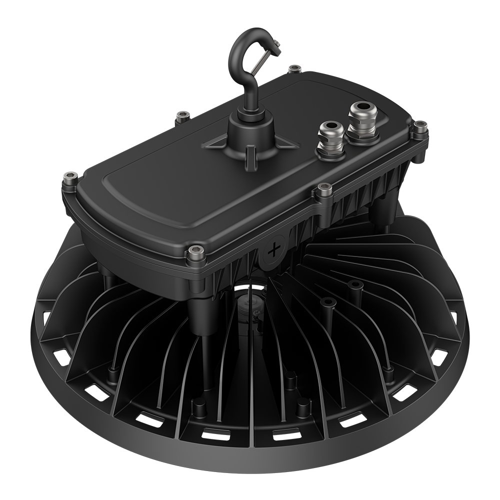 MAX Round UFO LED Bay Light - 277-480V - 310W - 46500 Lumens - 5000K - 1000W Equal