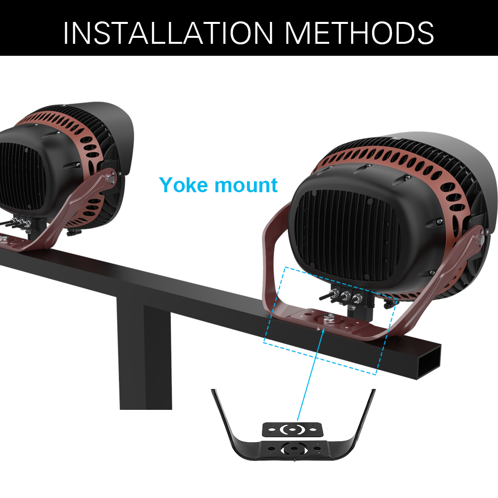 VEGA LED Sports Light - 600W - 84,000lm - 5000K - 200-480V - 4H4V - 1500W Equal - 10 Year Warranty
