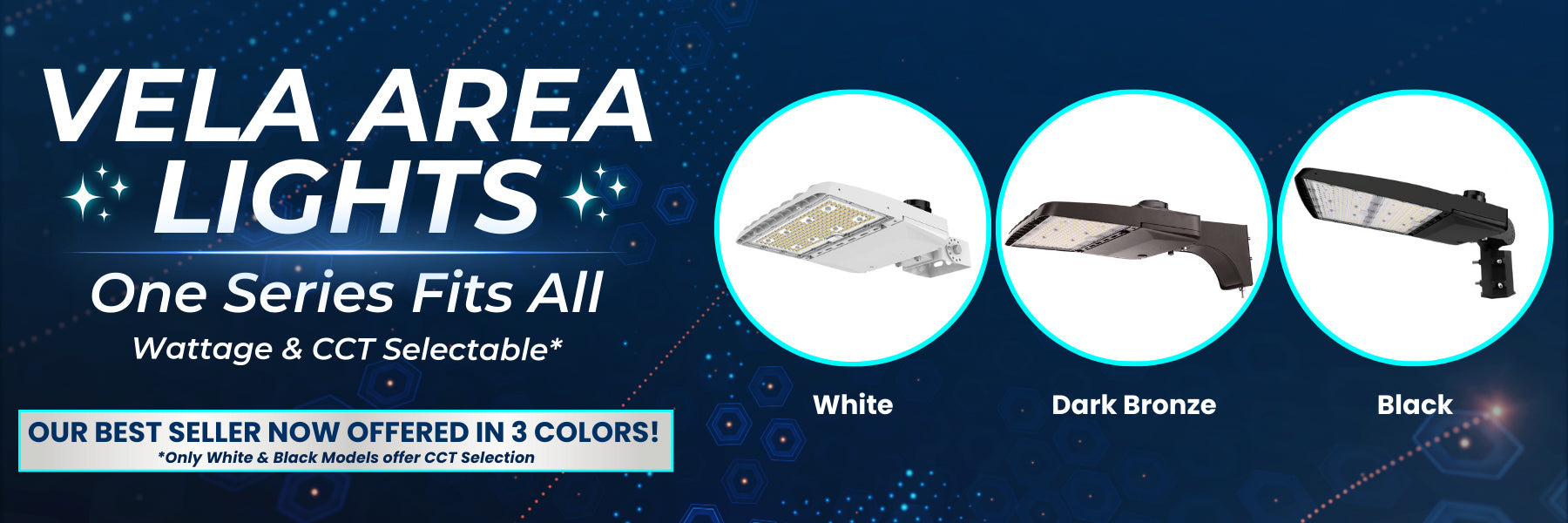 Konlite Vela LED Parking lot lights