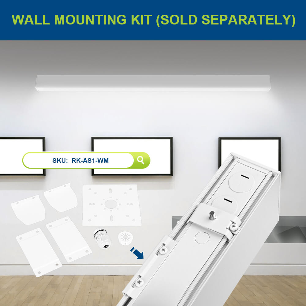 2 FT LED Architectural Linear Light - 3180 LM - Wattage Selectable - Kelvin 3500-4000-5000K