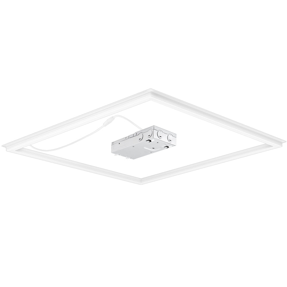 2x2 ft. LED Grid Frame Light - 5000 Lumens - 40W/30W/20W - 5 CCT Selectable - 120-277V