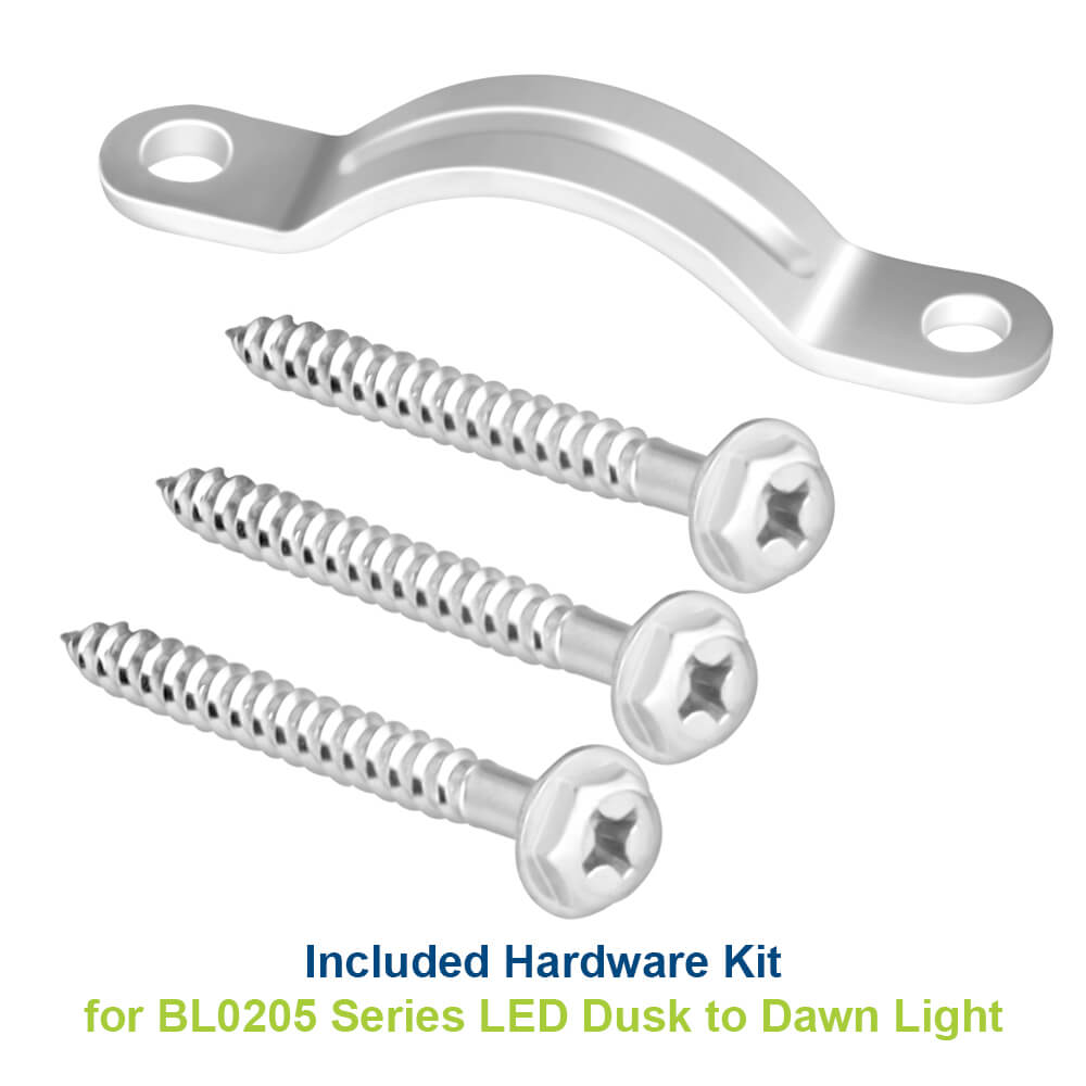 Konlite LED Dusk to Dawn Light - 45W - 6,200 LM Max - 4 Watts Selectable - 5000K/4000K/3000K - 120-277V - 150W Equal