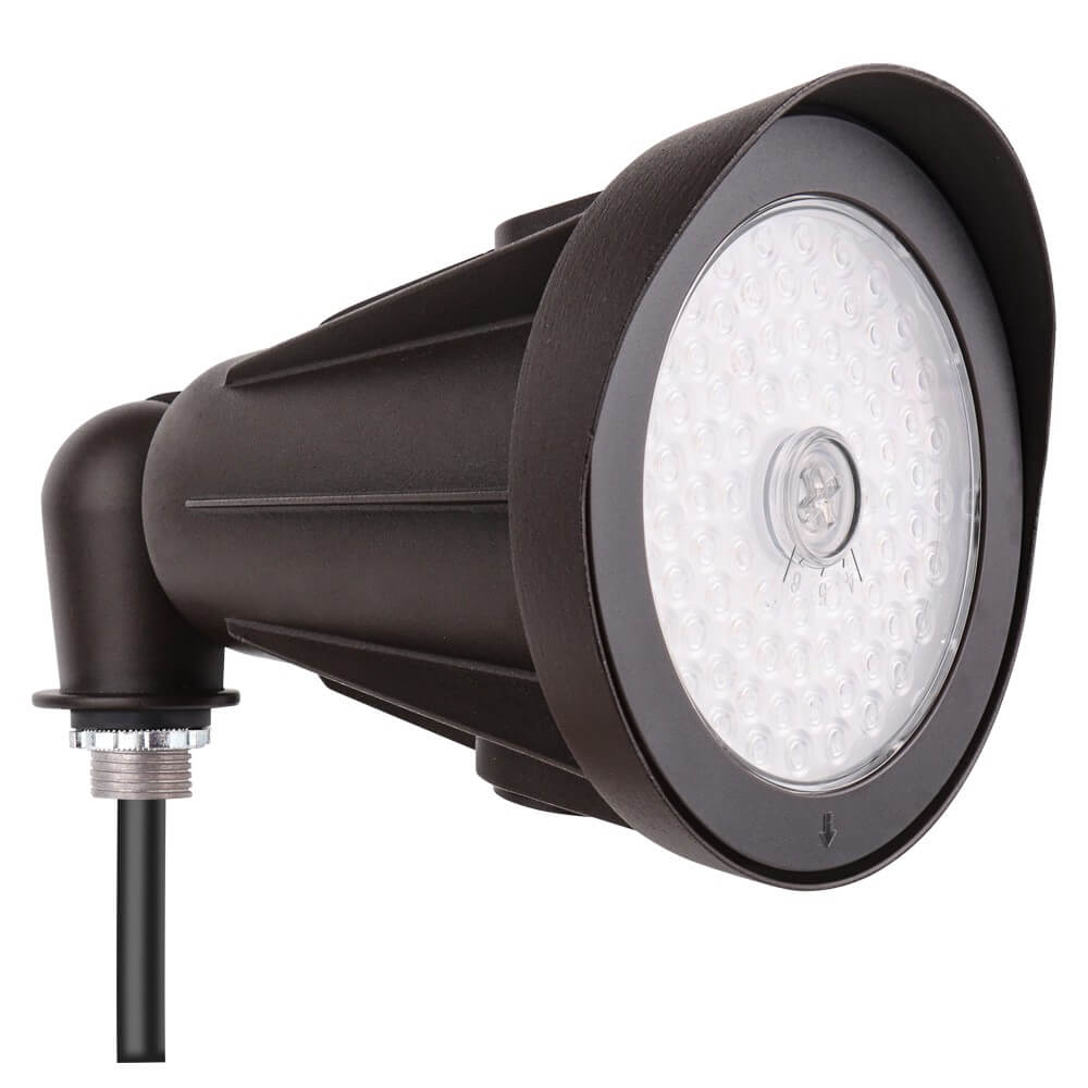 LED Outdoor Flood Light - 25W/20W/15W - 3,500 lumens - 3 CCT - Integrated photocell - 120-277V - 100W Equal